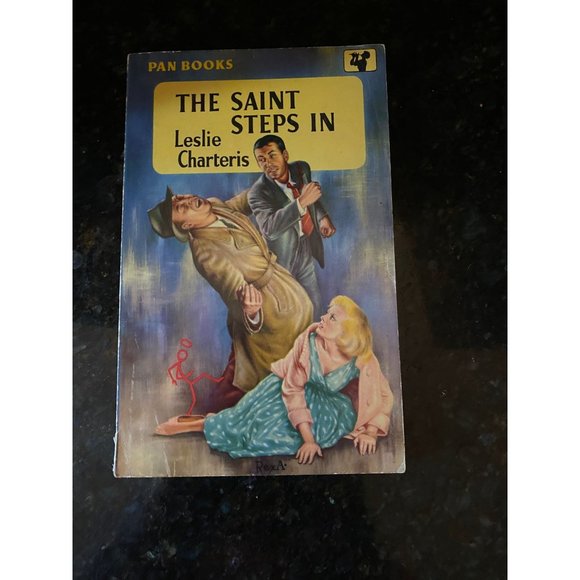 Leslie Charteris, The Saint Steps In, 1958 - Picture 1 of 6